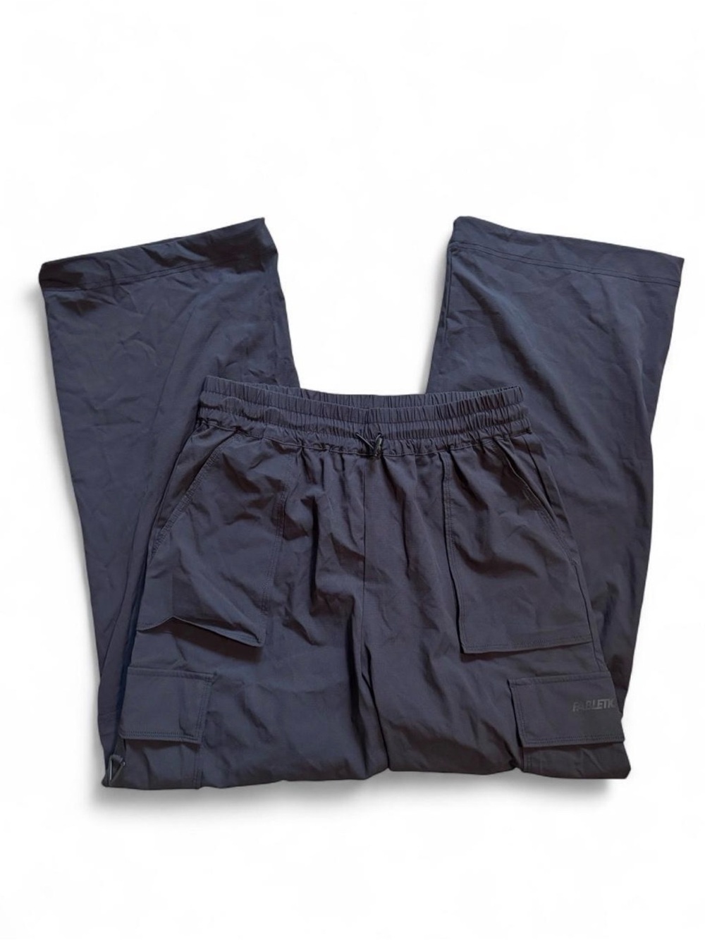 Fabletics Women's Wide Leg Heights Cargo Pants - Black